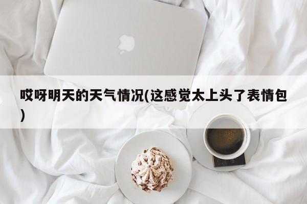 哎呀明天的天气情况(这感觉太上头了表情包)