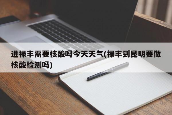 进禄丰需要核酸吗今天天气(禄丰到昆明要做核酸检测吗)