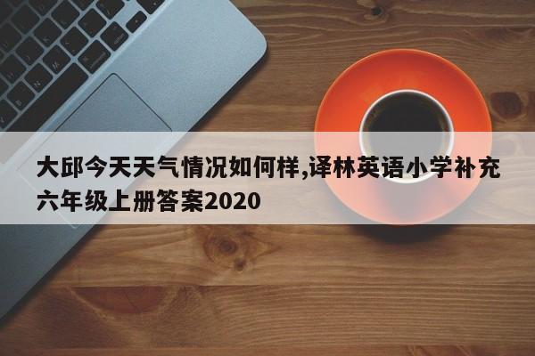 大邱今天天气情况如何样,译林英语小学补充六年级上册答案2020